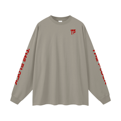 TF-THE FLOCK-LEAD BY THE SHEPHERD Oversized Unisex Long Sleeve T-Shirt