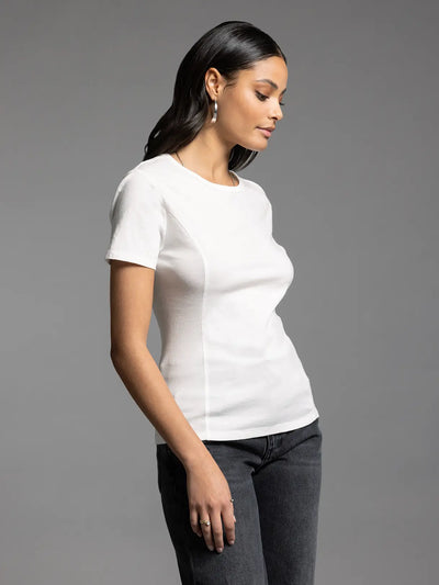 Crew Neck Cotton Tee