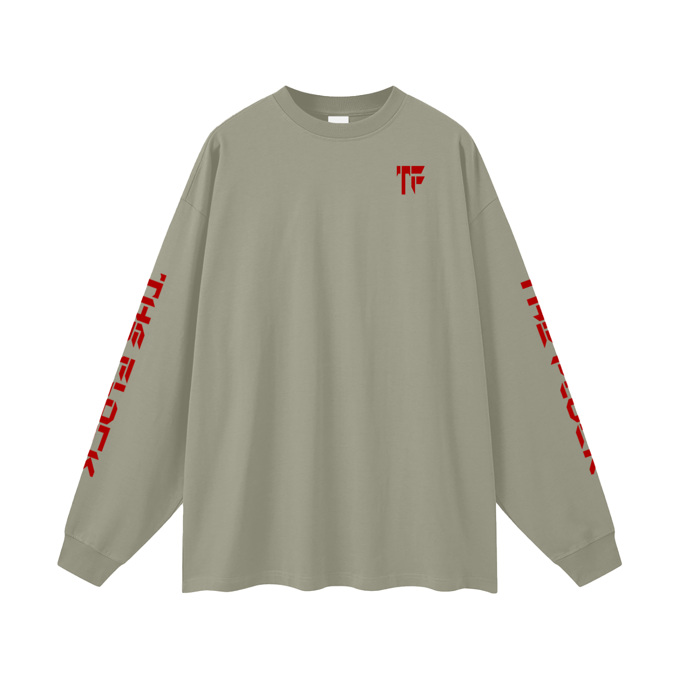 TF-THE FLOCK-LEAD BY THE SHEPHERD Oversized Unisex Long Sleeve T-Shirt