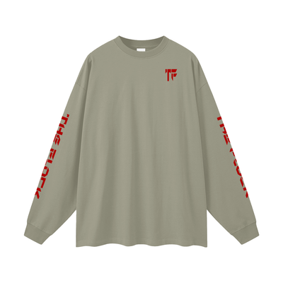 TF-THE FLOCK-LEAD BY THE SHEPHERD Oversized Unisex Long Sleeve T-Shirt