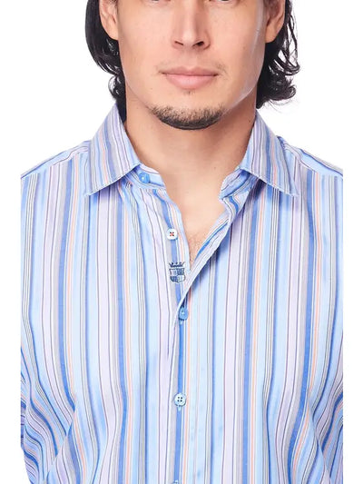 Men's Slim Fit Casual Button Down Dress Shirt