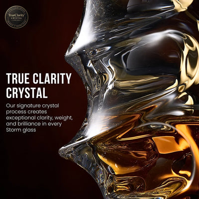 Storm Japanese Crystal Whisky Glass