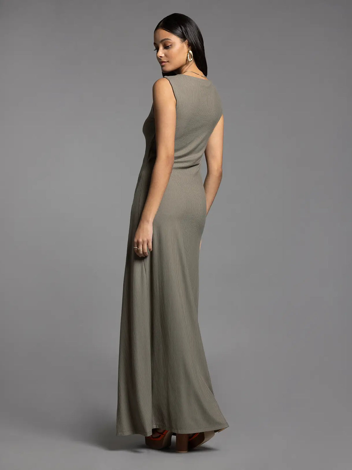 Sleeveless Maxi Dress - Leighton Dress