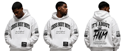 Cross Body Boys™BUILT DIFFERENT HOODIE