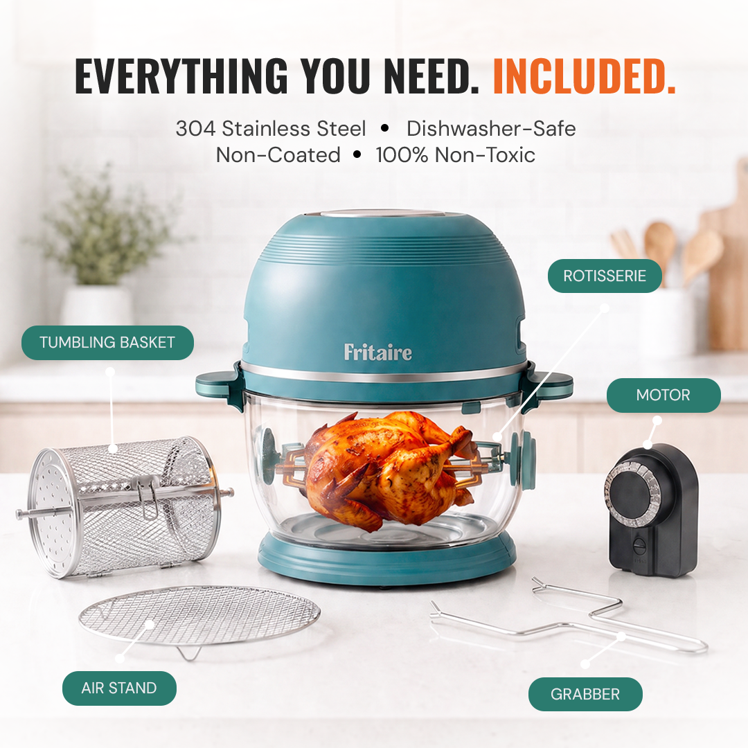 Classic Self-Cleaning Air Fryer™ & Non-Toxic Air Fryer™ - Sage Green