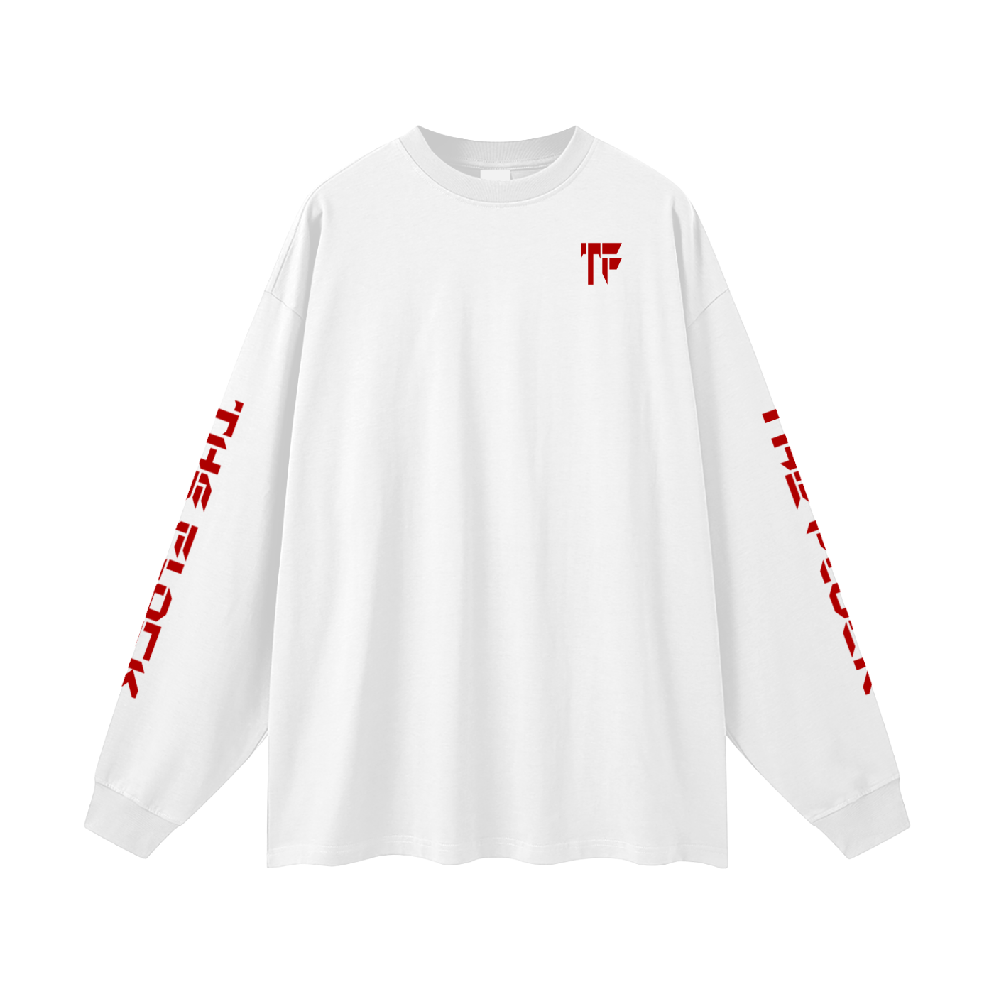 TF-THE FLOCK-LEAD BY THE SHEPHERD Oversized Unisex Long Sleeve T-Shirt