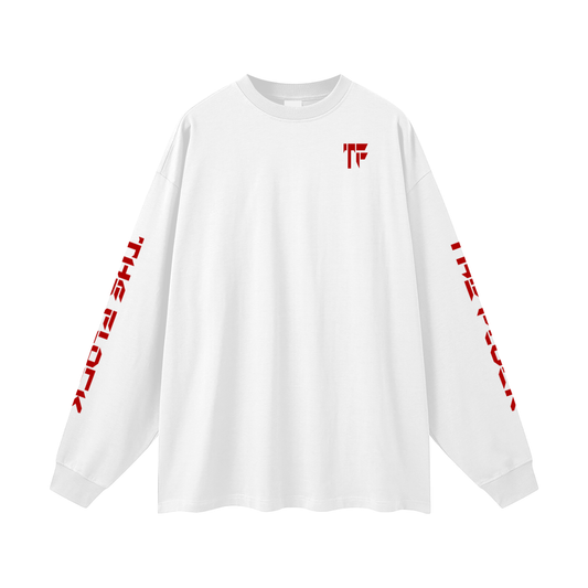 TF-THE FLOCK-LEAD BY THE SHEPHERD Oversized Unisex Long Sleeve T-Shirt