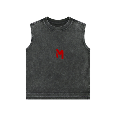MADI-M-Snow Washed Kids' Tank Top