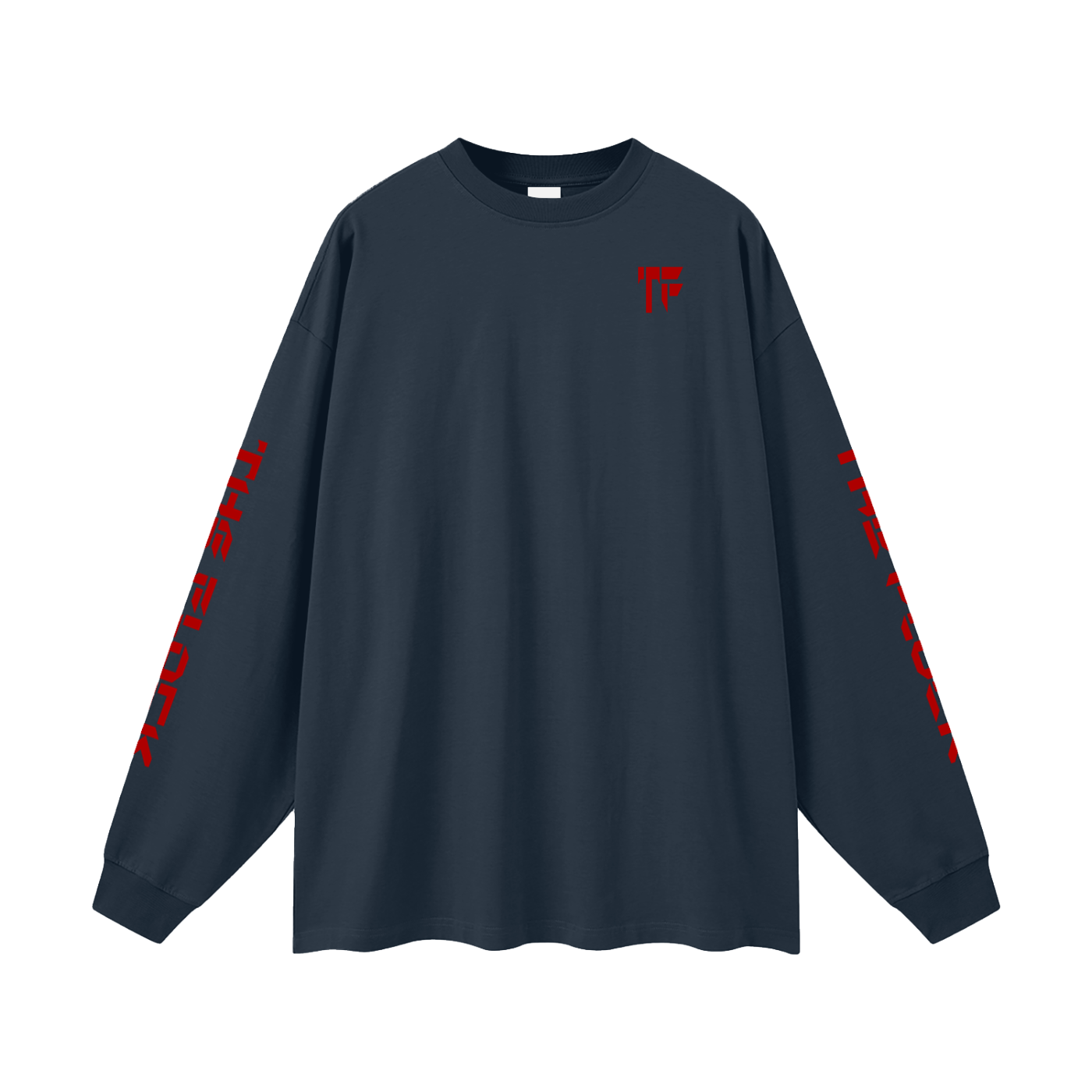 TF-THE FLOCK-LEAD BY THE SHEPHERD Oversized Unisex Long Sleeve T-Shirt