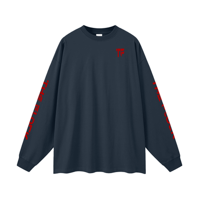 TF-THE FLOCK-LEAD BY THE SHEPHERD Oversized Unisex Long Sleeve T-Shirt