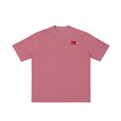 FAITH OVER FEAR-M- Vintage Wash Drop Shoulder T-shirt