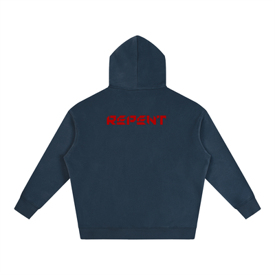 MADASTY-SHEEP-REPENT-Oversize Fleeced Hoodie