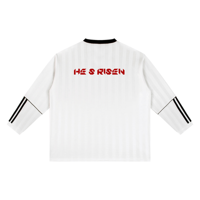 Unisex Striped Soccer Jersey
