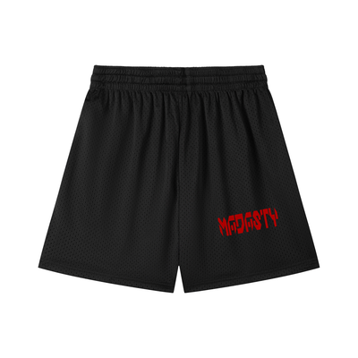 MADASTY-Mesh Drawstring Shorts