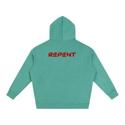MADASTY-SHEEP-REPENT-Oversize Fleeced Hoodie