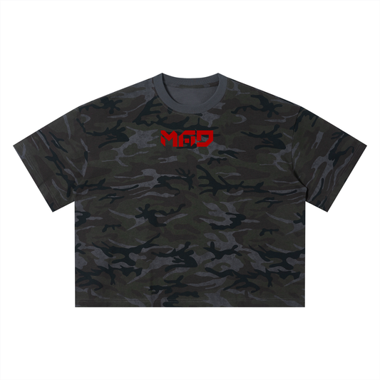 MADAST-MAD-SAVED-Unisex Camo Boxy T-Shirt