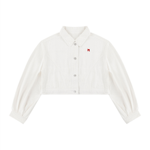 M-SHEEP-Women’s Crop Denim Jacket