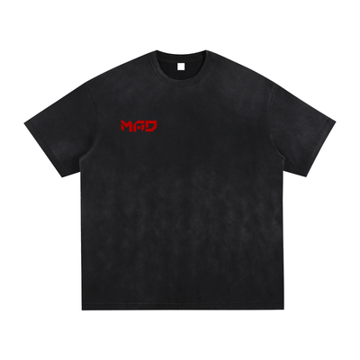 Vintage Washed Hand-Frayed T-Shirt