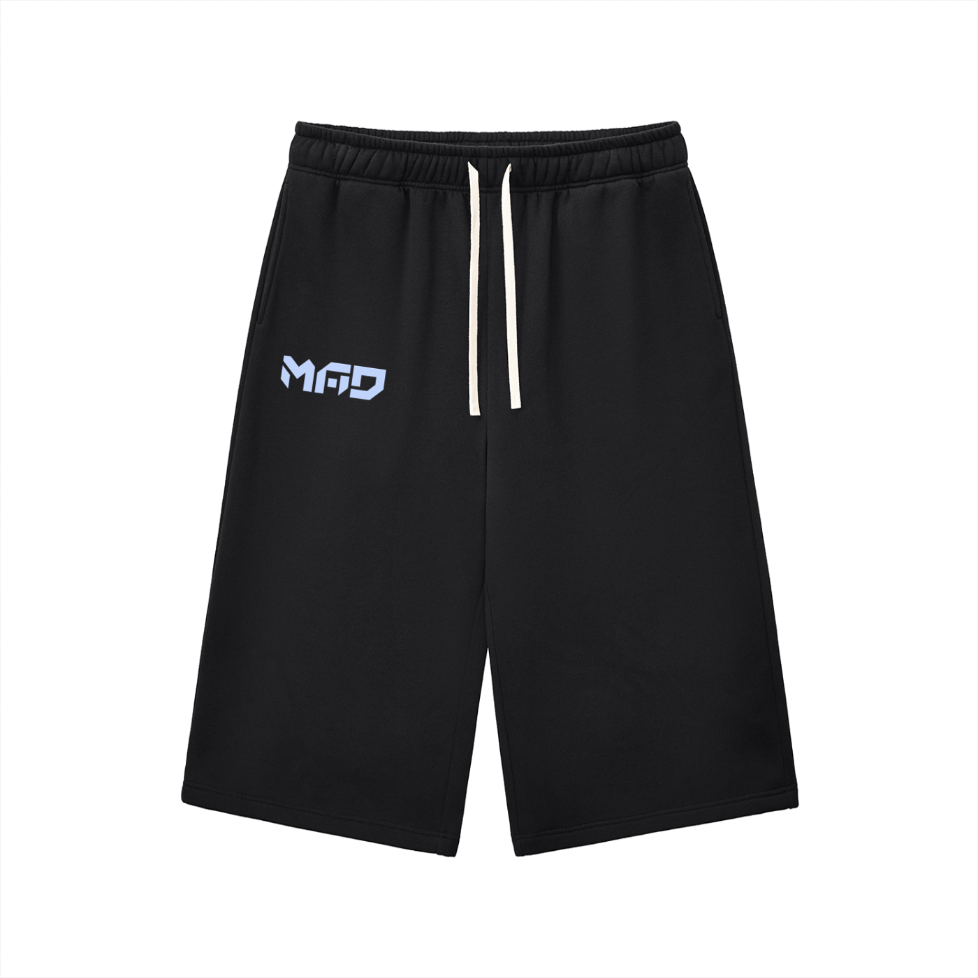 MAD-M Relaxed Drawstring Three-quarter Sweatpants