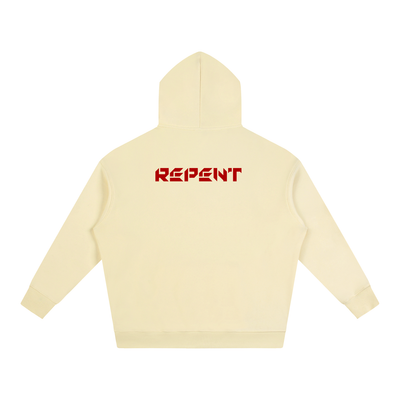 MADASTY-SHEEP-REPENT-Oversize Fleeced Hoodie