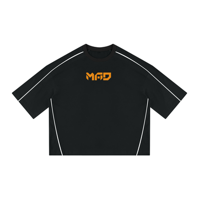 MADASTY-TRUST IN THE LORD-Unisex Heavyweight Boxy Piping T-Shirt