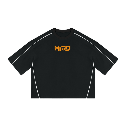 MADASTY-TRUST IN THE LORD-Unisex Heavyweight Boxy Piping T-Shirt