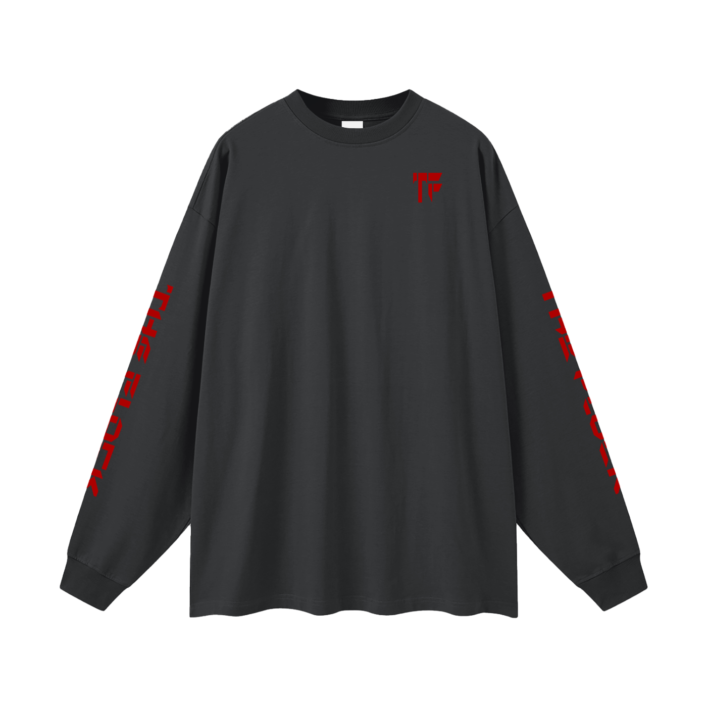 TF-THE FLOCK-LEAD BY THE SHEPHERD Oversized Unisex Long Sleeve T-Shirt