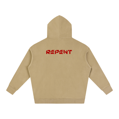 MADASTY-SHEEP-REPENT-Oversize Fleeced Hoodie